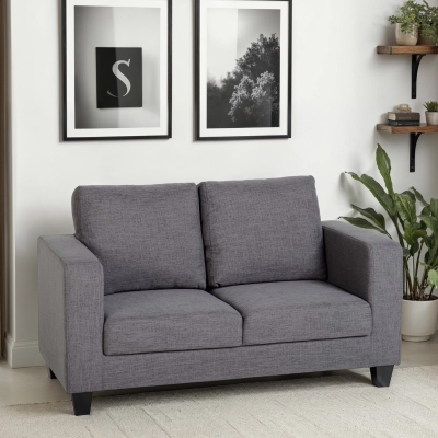 Tracy two seater sofa grey 