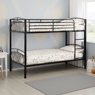 verona bunk bed black